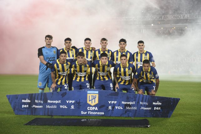 El equipo de Russo que fue al Monumental en abril de 2024, con la zaga titular ausente.