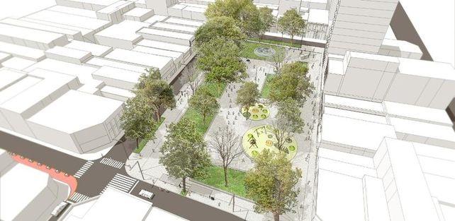 El Concejo analiza el proyecto para remodelar la Plaza del Soldado