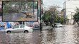 arboles caidos, calles inundadas y problemas en el transito: el saldo del fuerte temporal en santa fe