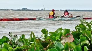 Ecenaa realizó una nueva limpieza en el Puerto Nuevo de Paraná