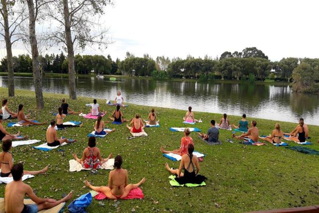 Este año agregaron Yoga y meditación a la propuesta termal.&nbsp;