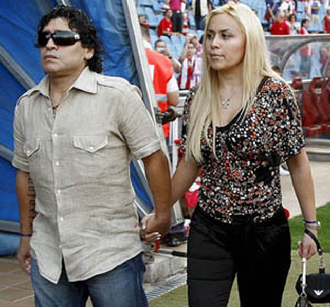 Diego y Verónica Ojeda en otros tiempos.