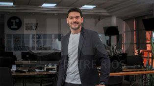 Candidato a intendente Emanuel Gainza.