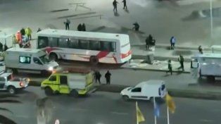 Un colectivo se subió a la vereda en Mar del Plata: un muerto y seis heridos graves