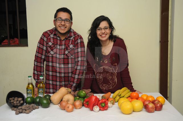 Gisela Coratti y Jesús Dávila.