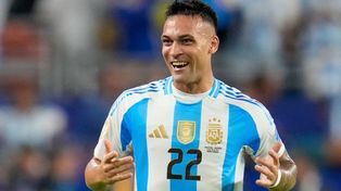 Lautaro Martínez definió la final a favor de Argentina. Un duro 1 a 0 a Colombia.