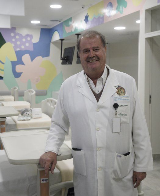 Rodrigo Sanchez Almeyra, presidente del Sanatorio Brit&aacute;nico