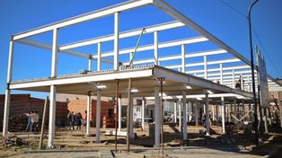 La construcción de viviendas en Guadalupe Oeste presenta un avance del 75%