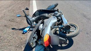 Departamento Tala: un motociclista murió tras chocar con un auto en la ruta nacional 12
