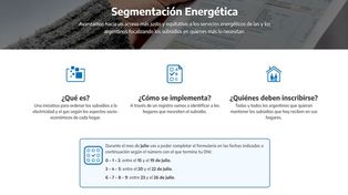 Vence la primera etapa de inscripción para mantener los subsidios de tarifas