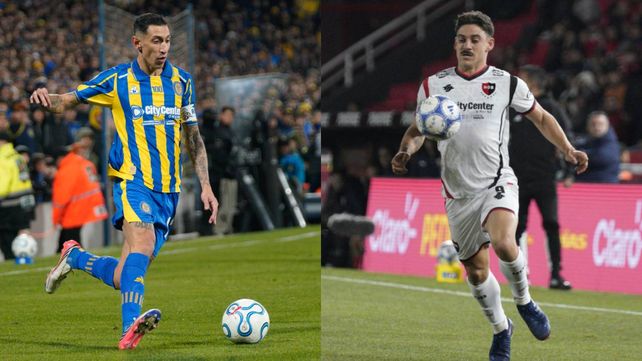 Ángel Di María y Matías Coccaro