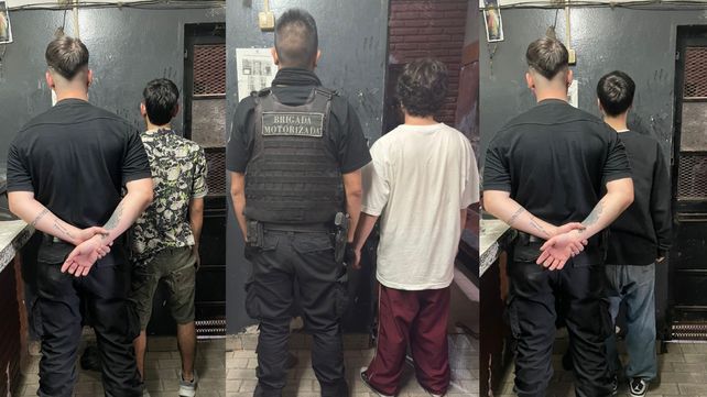 Los acusados en el microcentro tienen menos de 22 años.