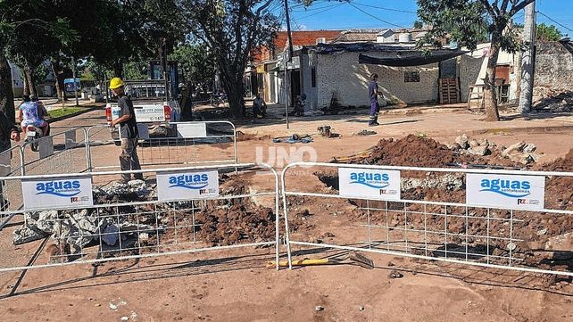Barrio Yapeyú. Tras ocho días sin agua