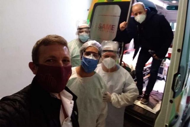 Video: Le dieron el alta médica a Martín Insaurralde