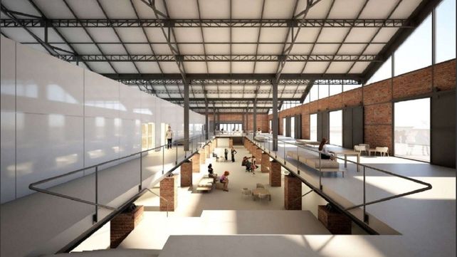 La Tecnoteca será una escuela de tecnología que se montará sobre una estructura de 4.000 metros cuadrados en el Galpón 13 de la Franja de la Innovación.