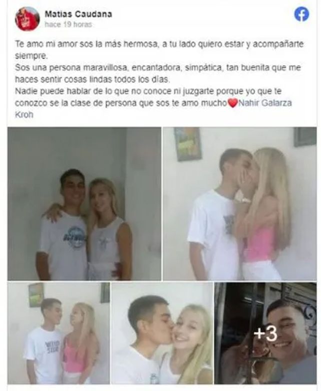 Quién es Matías Caudana, el joven que le robó el corazón a Nahir Galarza en la cárcel