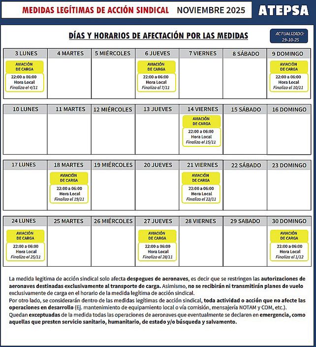 Trabajadores de los servicios de navegación aérea van al paro