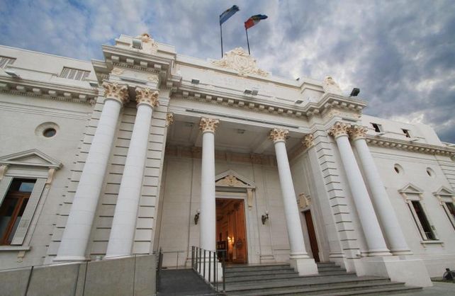 El edificio de la Cámara de Senadores de la provincia de Santa Fe.&nbsp;