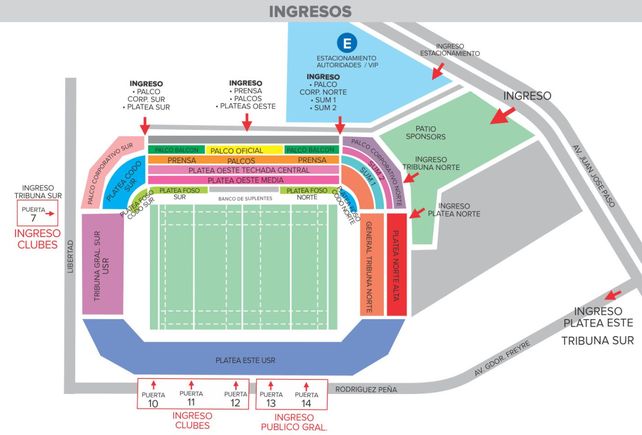 Enterate cómo será el operativo de control para ver a Los Pumas