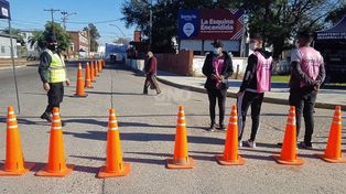 Operativo de vacunación en la ciudad de Santa Fe