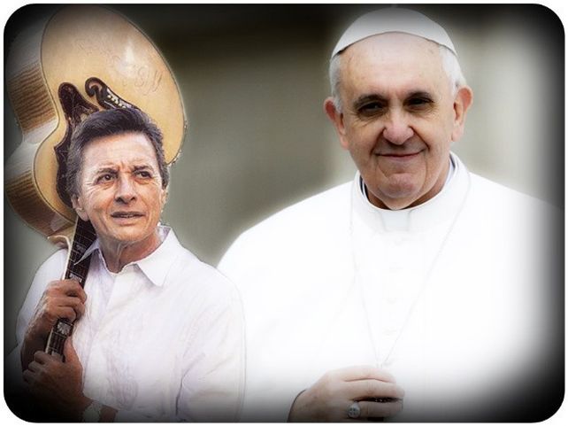 Fue primicia: Escuchá la canción que Palito le compuso al Papa