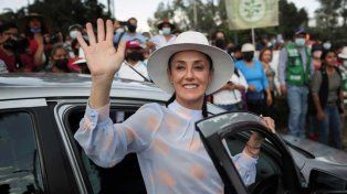 Claudia Sheinbaum, la candidata de AMLO y gran favorita en las encuestas. Claudia Sheinbaum, la candidata de AMLO y gran favorita en las encuestas.