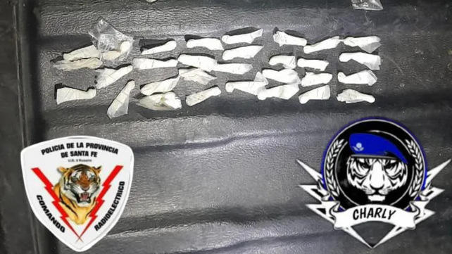 Parte de la cocaína secuestrada en uno de los procedimientos.