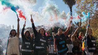 En el Día del Orgullo Gay, así como en la Marcha por el gatillo fácil del viernes pasado, grupos de diversidad sexual pidieron por el fin de los travesticidios.&nbsp;