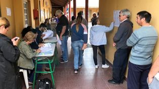 Buena afluencia de votantes en Concepción del Uruguay