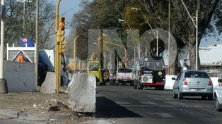Se desarma el circuito y comienza a normalizarse la circulación en Avenida Alem