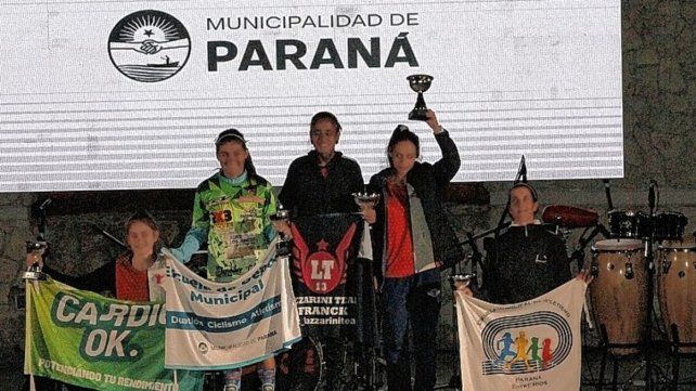 Lazzarini ganó el Maratón Nocturno de Paraná en damas