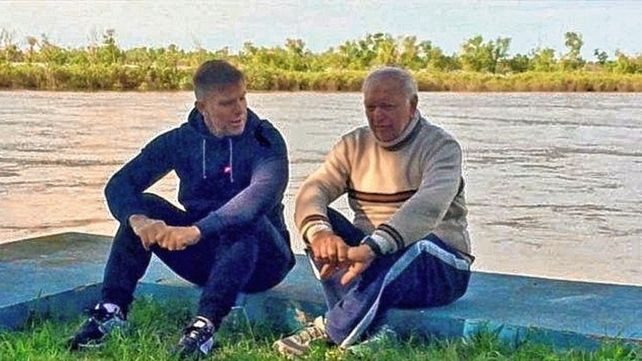 La tristeza de Alejandro Fantino por el derrumbe de parte de la casa de su padre en Sauce Viejo