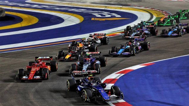 En otra gran carrera en la F1, Colapinto quedó cerca de sumar puntos en el GP de Singapur