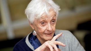 Graciela Fernández Meijide es madre de un joven desaparecido.
