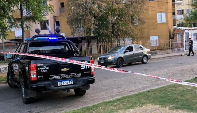 Cortez recibió cinco tiros cuando estaba al volante de un Volkswagen Voyage en Buenos Aires al 6400.