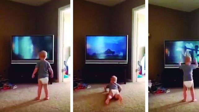 Entrena mirando a Rocky y su video es una sensación en las redes