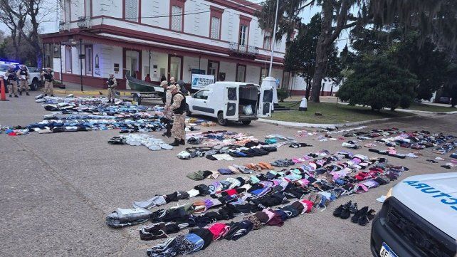 Concepción del Uruguay: Prefectura secuestró mercadería de contrabando
