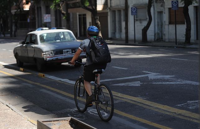 En Rosario hay más de 70 mil viajes en bicicleta por día.