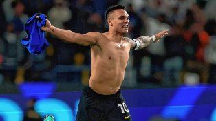 Inter se proclamó campeón de la mano de Lautaro.