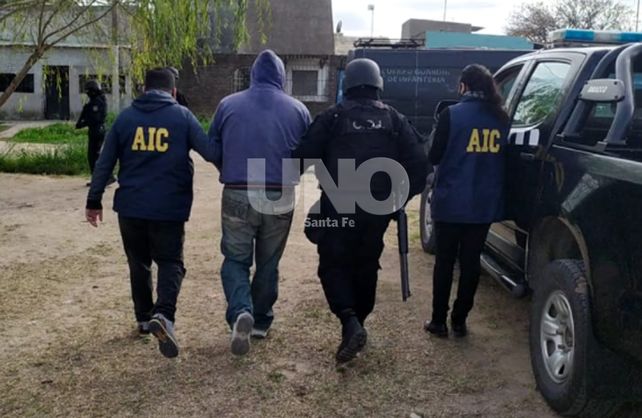 Allanamientos en barrio Santa Rosa de Lima.&nbsp;