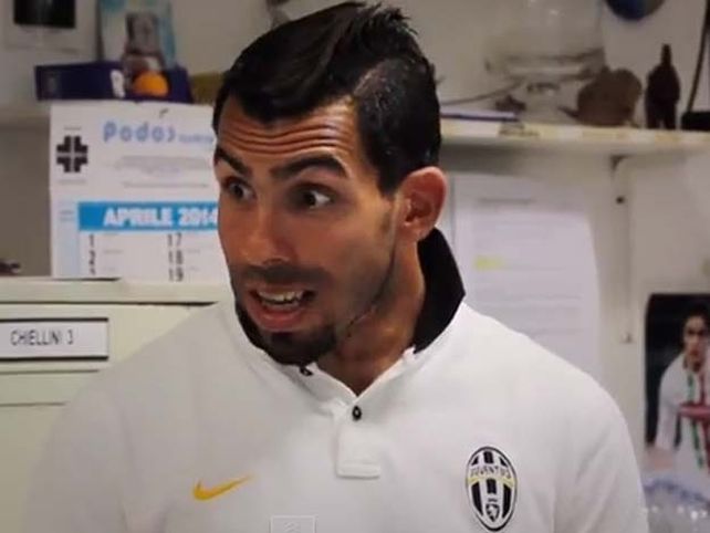 Juventus habla español gracias a Carlitos Tevez