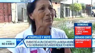 Una mujer que aprendía a manejar atropelló y mató a una beba en Buenos Aires