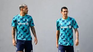 Leandro Paredes y Ángel Di María comparten equipo en Juventus.