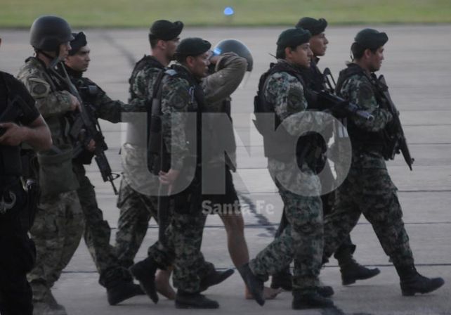 En Ezeiza. Los tres cumplen sus condenas por el triple crimen de General Rodríguez / Foto: José Busiemi - Uno Santa Fe