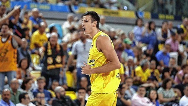 Nicolás Brussino fue figura en la victoria de Gran Canaria sobre Surne Bilbao por la ACB española.