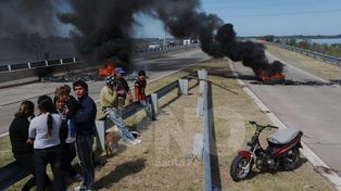 El Salado sigue bajando en Recreo y Santo Tomé