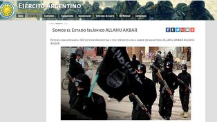 Hackearon el sitio del Ejército Argentino con supuestas amenazas de ISIS