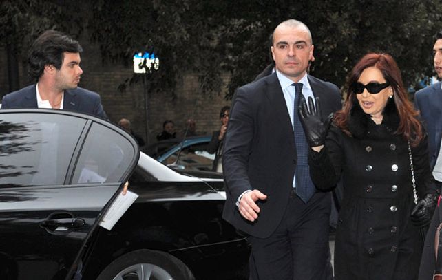 Presidenta de lujo. Cristina llegó ayer a Roma para ver al Papa argentino.