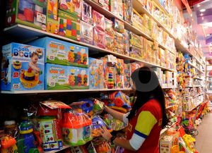 Los juguetes importados, los elegidos por los más chicos