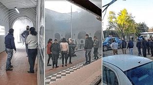 Una explosión en la jefatura de Policía dejó tres heridos